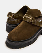 ERBA OLIVE SUEDE  Famous | Online Store