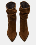 EVANIA CHESTNUT SUEDE  Famous | Online Store