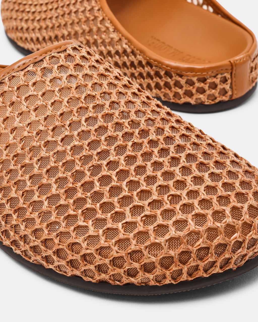 FERN TAN RAFFIA MESH  Famous | Online Store