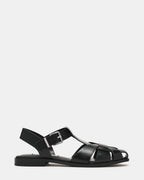 FISK BLACK LEATHER  Famous | Online Store