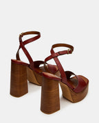 FLORIA RUST LEATHER  Famous | Online Store