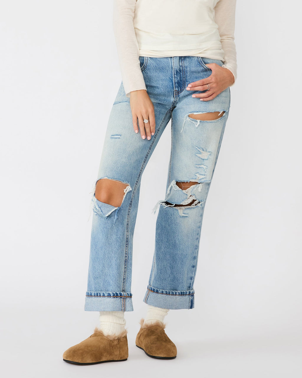 FREEZE CHESTNUT SUEDE  Famous | Online Store