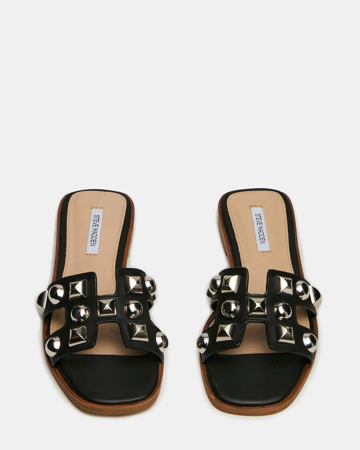HADYN STUDS BLACK LEATHER  Famous | Online Store