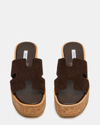 HARMONY BROWN SUEDE  Famous | Online Store