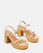 JAYCE GOLD RAFFIA  Famous | Online Store