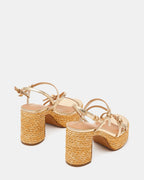 JAYCE GOLD RAFFIA  Famous | Online Store