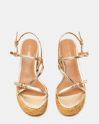 JAYCE GOLD RAFFIA  Famous | Online Store
