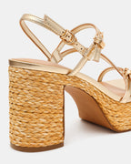 JAYCE GOLD RAFFIA  Famous | Online Store