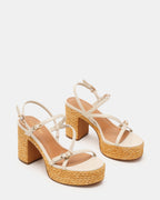 JAYCE WHITE RAFFIA  Famous | Online Store
