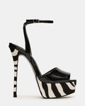 JEZZICA BLACK/ZEBRA  Famous | Online Store