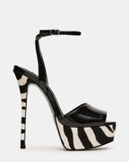 JEZZICA BLACK/ZEBRA  Famous | Online Store