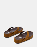 JOYA CHESTNUT SUEDE  Famous | Online Store
