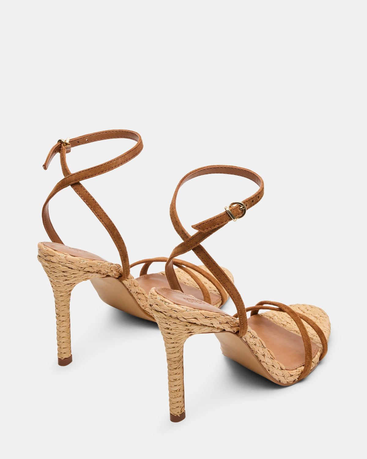 JYPSEY CHESTNUT SUEDE RAFFIA  Famous | Online Store