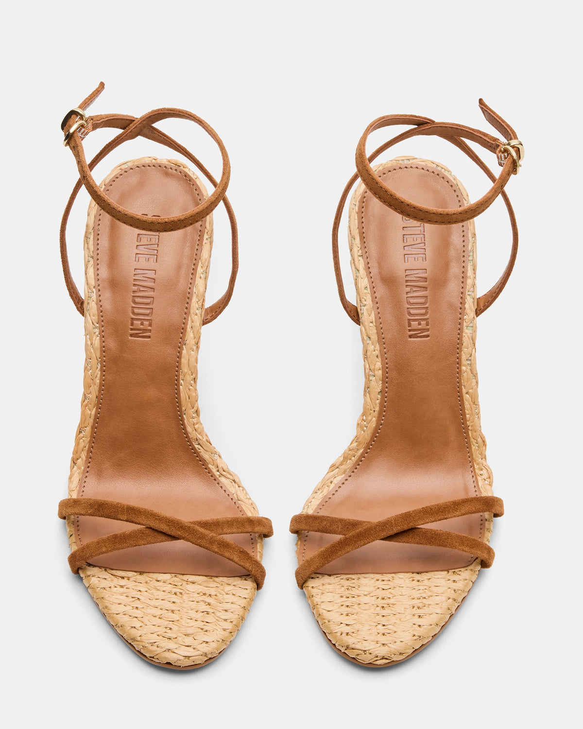 JYPSEY CHESTNUT SUEDE RAFFIA  Famous | Online Store