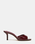 KENDRIX OSTRICH DARK CHERRY LEATHER  Famous | Online Store