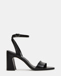 LARAH BLACK LEATHER  Famous | Online Store