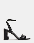 LARAH BLACK LEATHER  Famous | Online Store