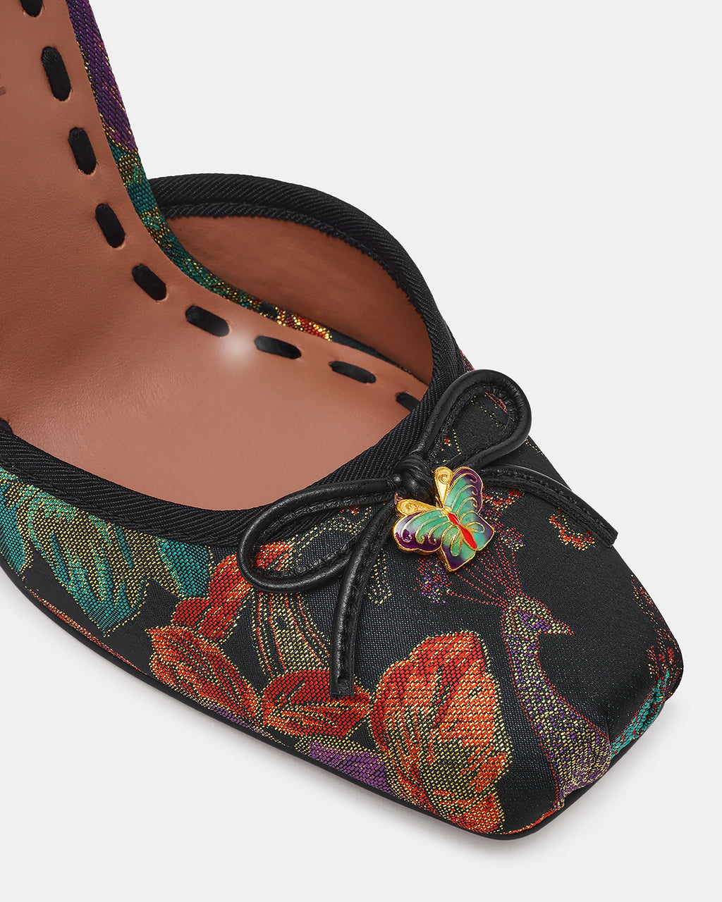 LARINA BLACK MULTI BROCADE  Famous | Online Store