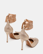 LARINA CHAMPAGNE RHINESTONES  Famous | Online Store