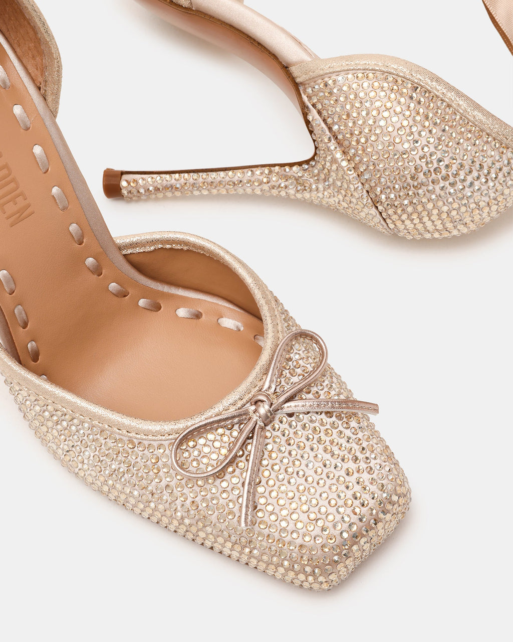 LARINA CHAMPAGNE RHINESTONES  Famous | Online Store