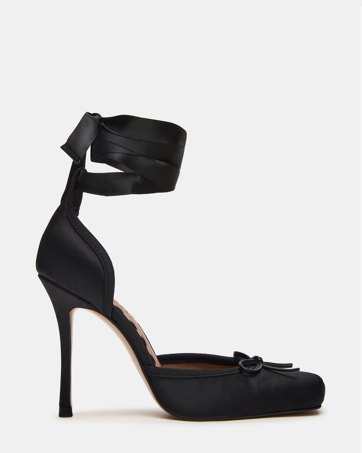 LARINA BLACK SATIN  Famous | Online Store