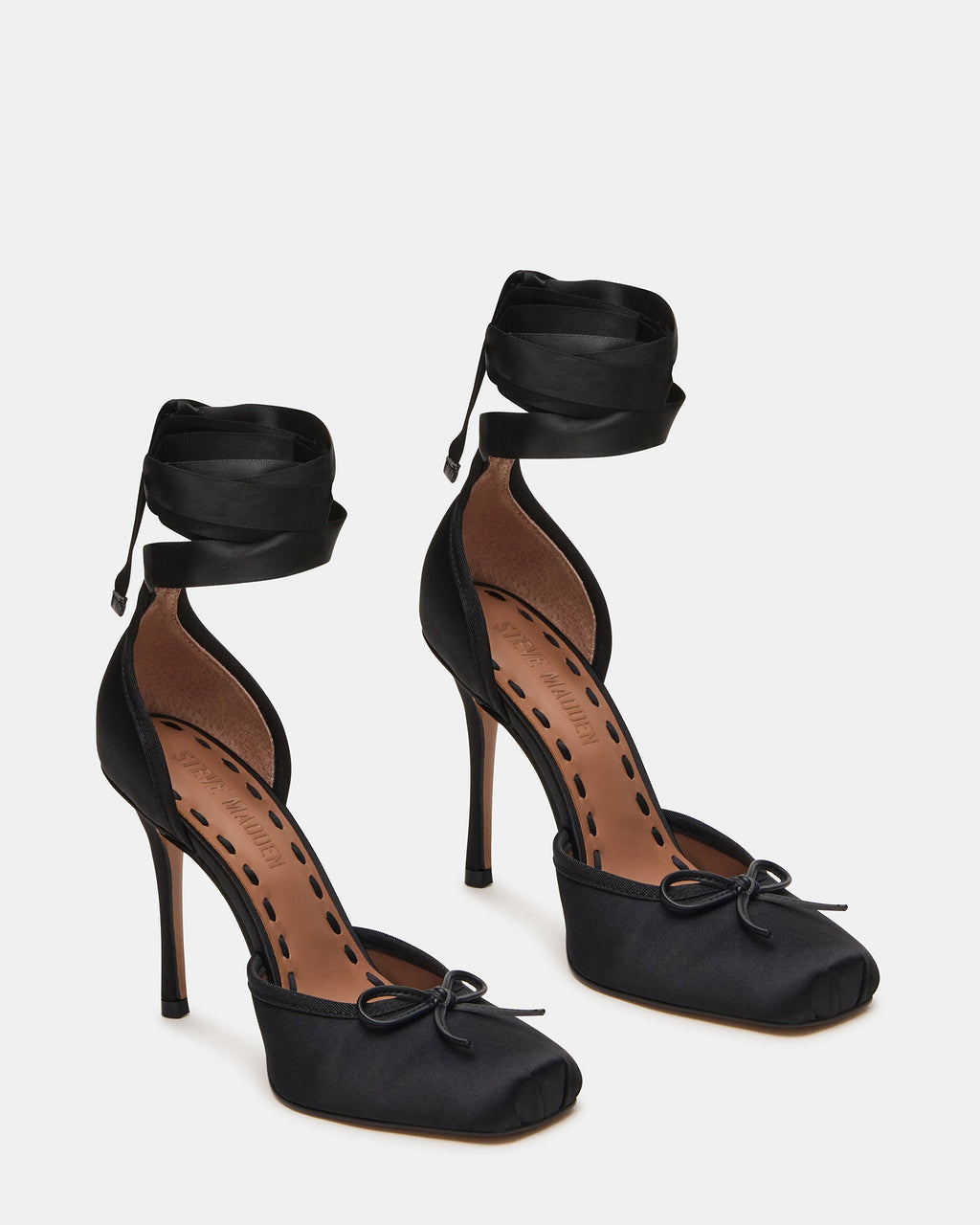 LARINA BLACK SATIN  Famous | Online Store