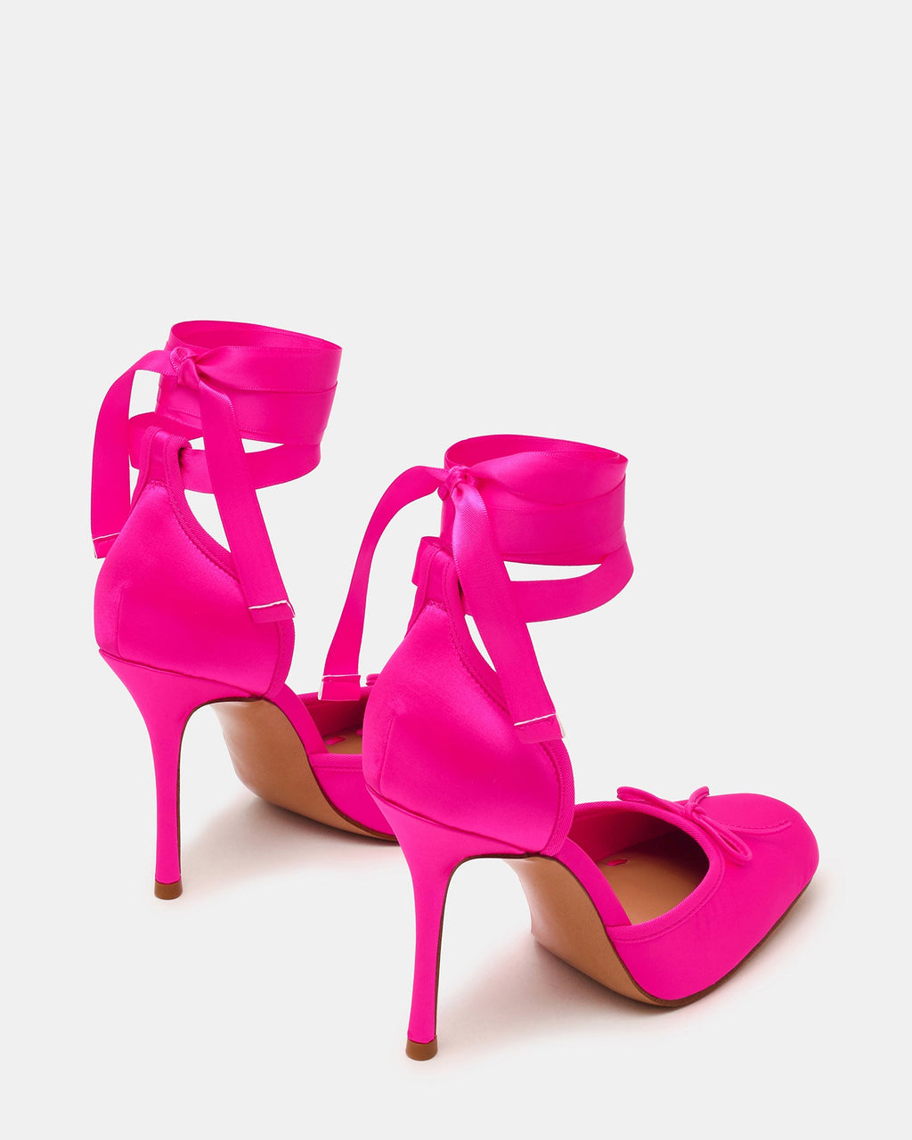 LARINA HOT PINK SATIN  Famous | Online Store
