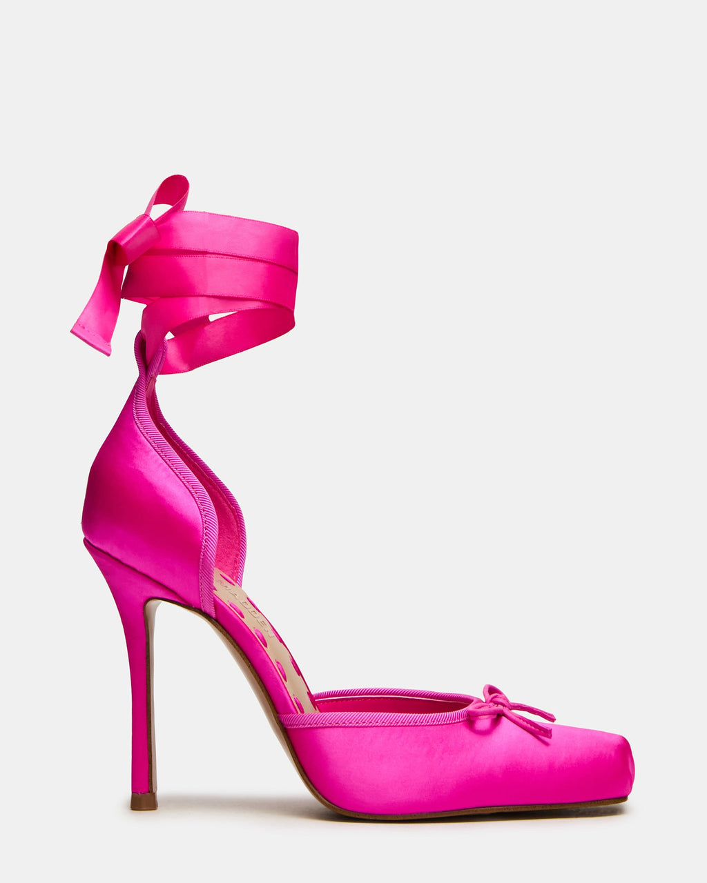 LARINA HOT PINK SATIN  Famous | Online Store
