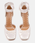 LARINA IVORY SATIN  Famous | Online Store