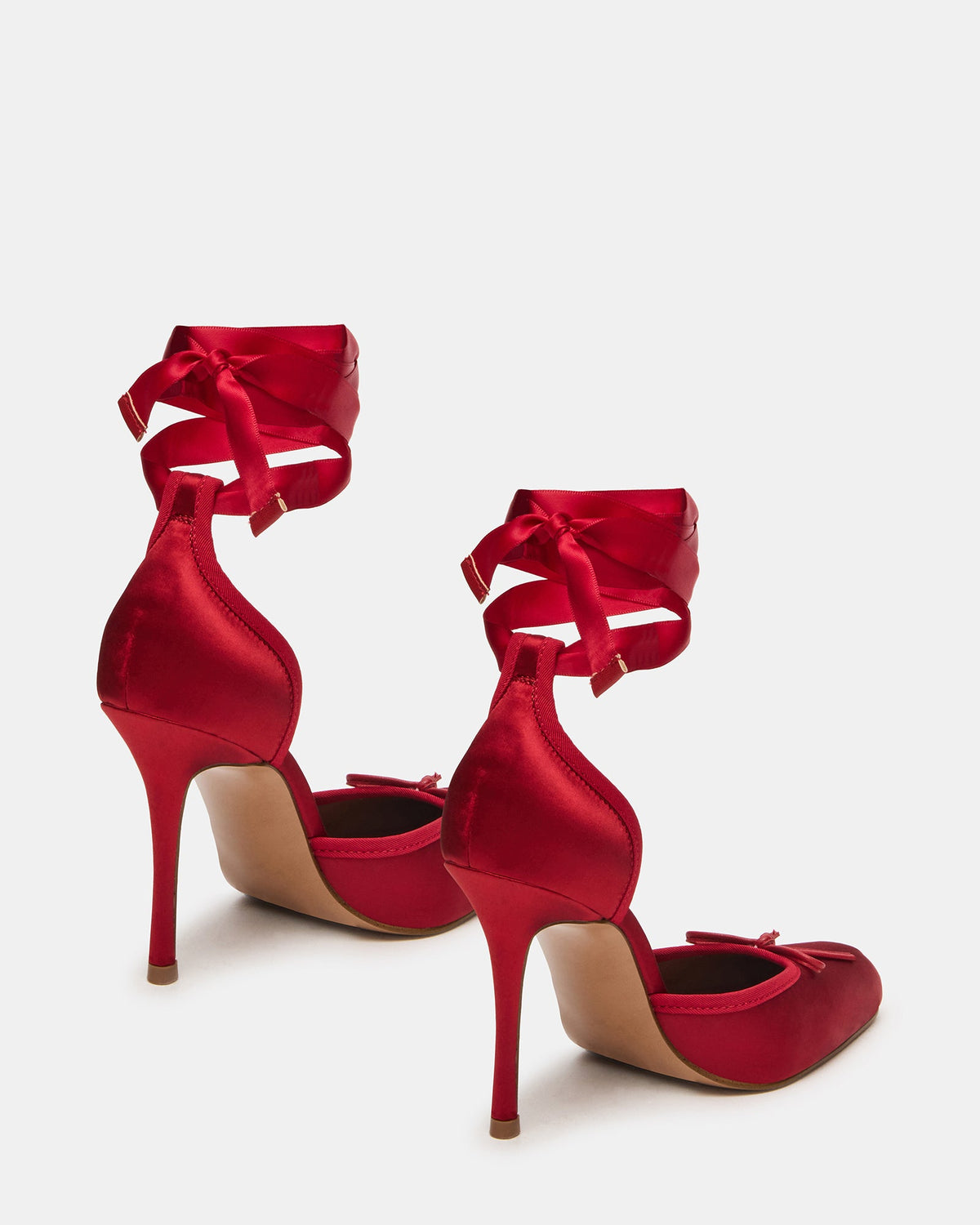 LARINA RED SATIN  Famous | Online Store