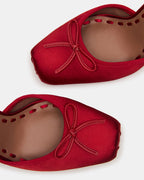 LARINA RED SATIN  Famous | Online Store