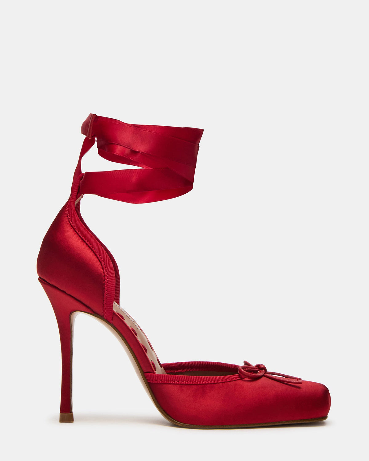 LARINA RED SATIN  Famous | Online Store