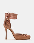 LARINA TAN SATIN  Famous | Online Store
