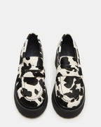 LAYKEN BLACK COW PRINT  Famous | Online Store