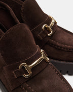 LEON CHOCOLATE BROWN SUEDE  Famous | Online Store