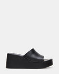 LEORA BLACK LEATHER  Famous | Online Store