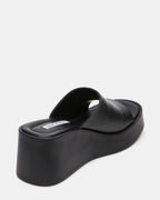LEORA BLACK LEATHER  Famous | Online Store