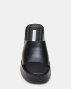 LEORA BLACK LEATHER  Famous | Online Store