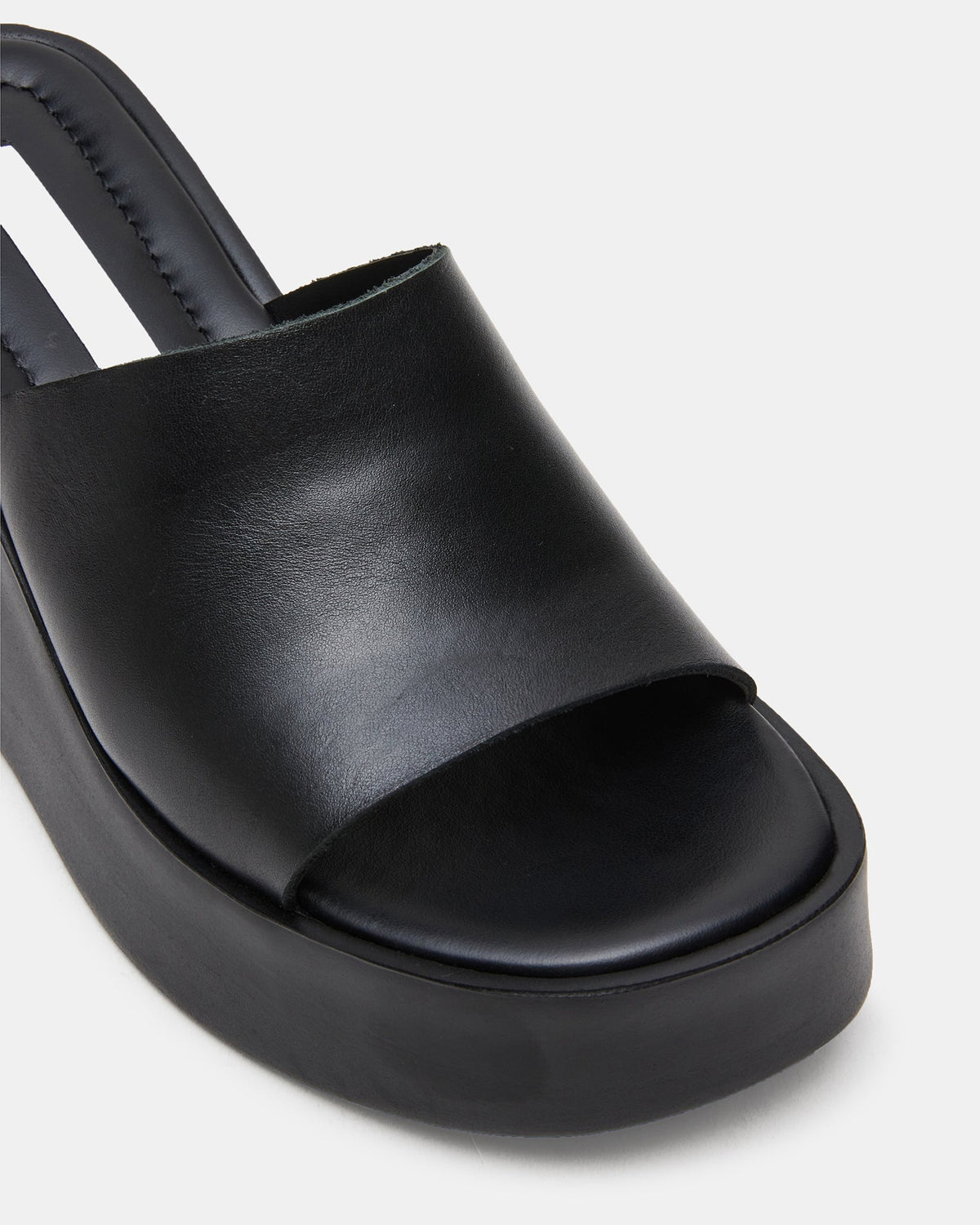 LEORA BLACK LEATHER  Famous | Online Store