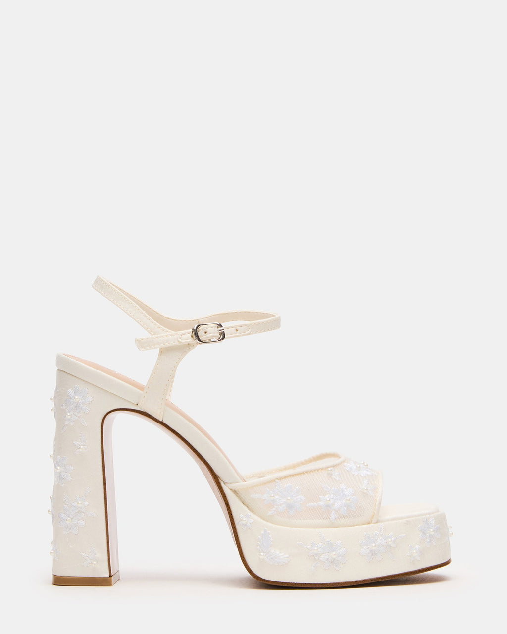 LIANDRA EMBELLISHED WHITE MESH  Famous | Online Store