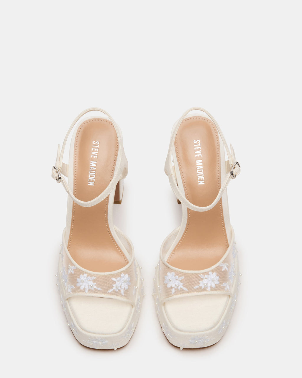 LIANDRA EMBELLISHED WHITE MESH  Famous | Online Store