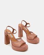 LIANDRA MOCHA RHINESTONES  Famous | Online Store
