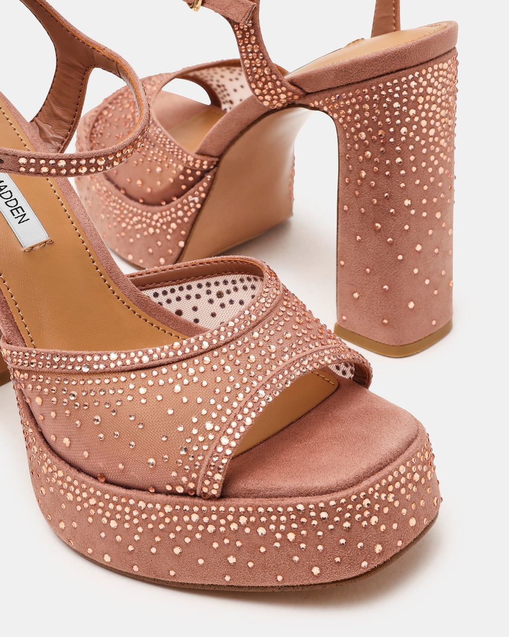 LIANDRA MOCHA RHINESTONES  Famous | Online Store
