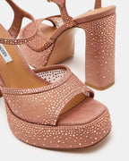 LIANDRA MOCHA RHINESTONES  Famous | Online Store