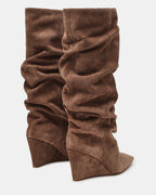 LIBERTY TAUPE SUEDE  Famous | Online Store