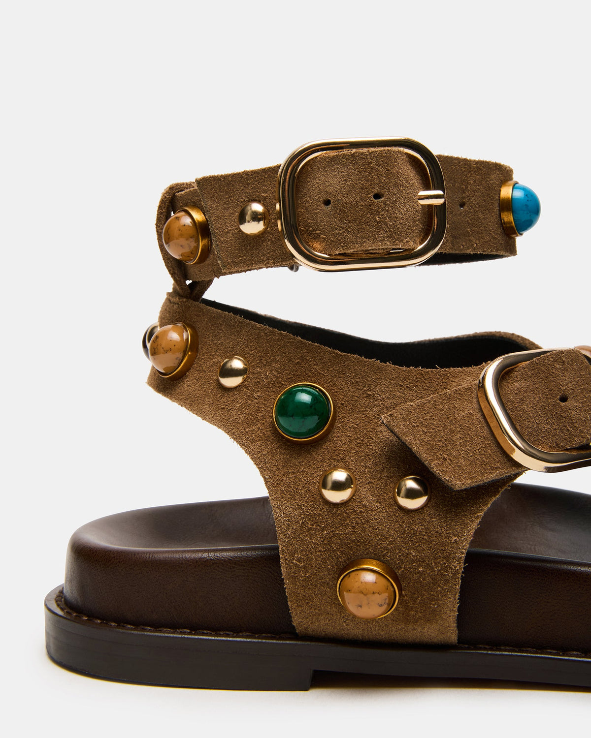 LINEAR TAUPE SUEDE  Famous | Online Store