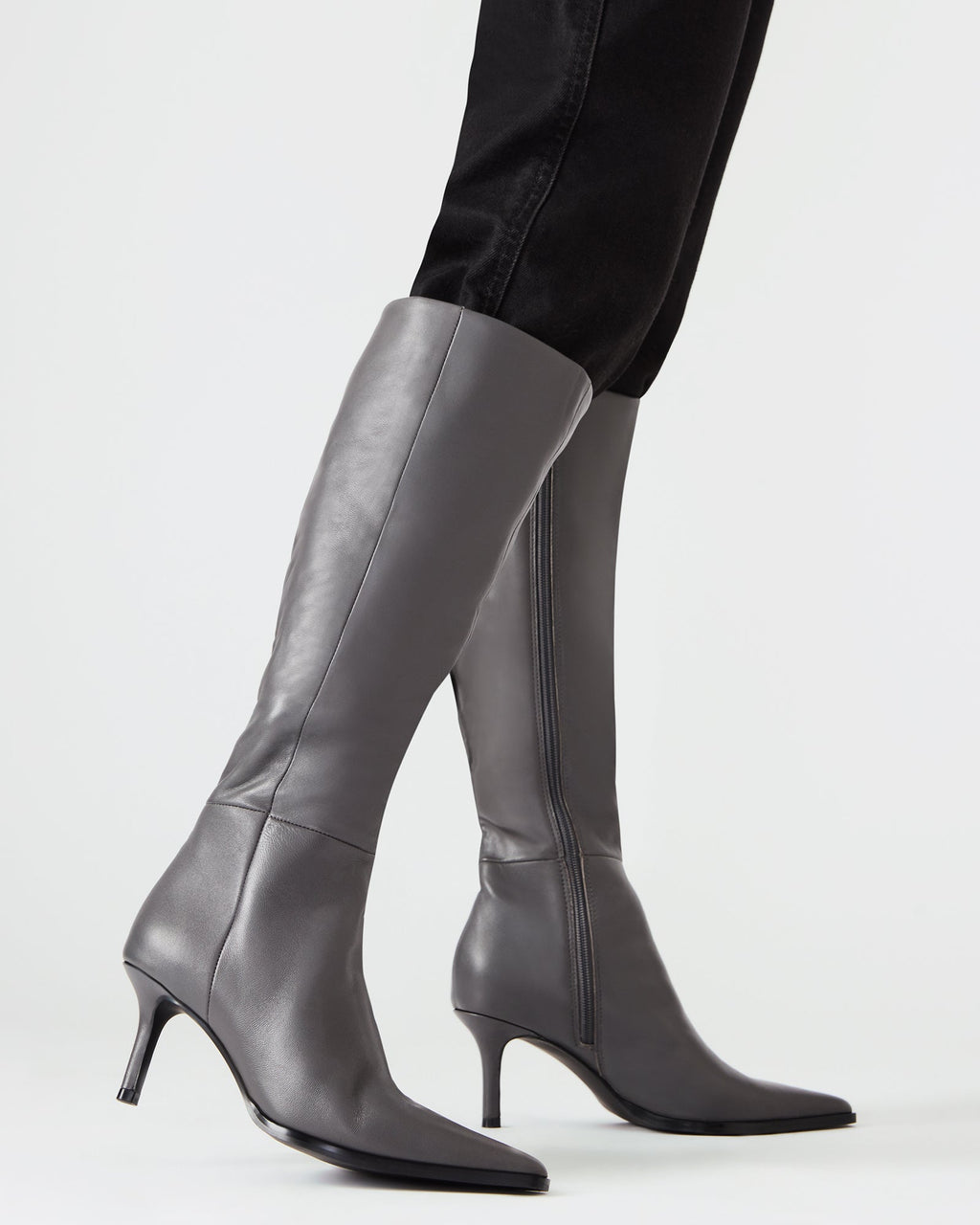 LINGO GREY LEATHER  Famous | Online Store