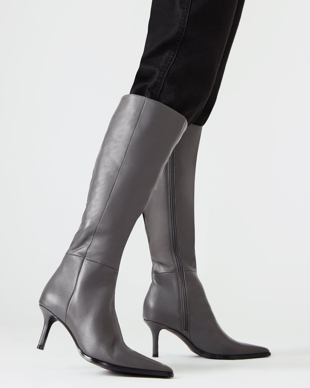 LINGO GREY LEATHER  Famous | Online Store