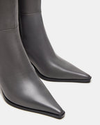 LINGO GREY LEATHER  Famous | Online Store