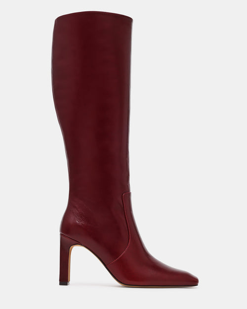 LOVELIES DARK CHERRY LEATHER  Famous | Online Store